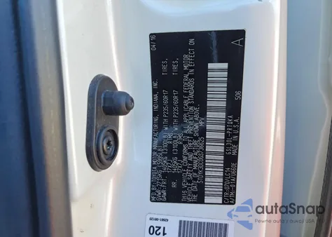 2016 Toyota Sienna Xle из США, поврежденный, VIN 5TDYK3DC0GS736625